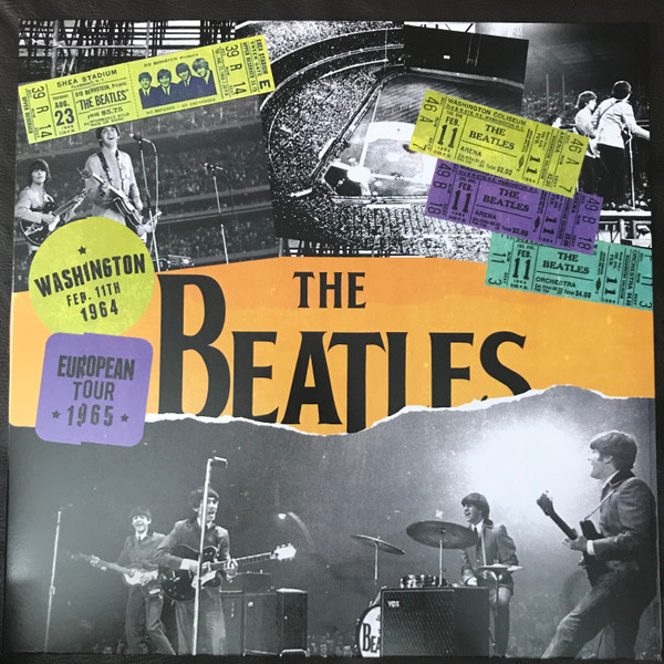 Capa de Live Washington 64 & Live European Tour 1965