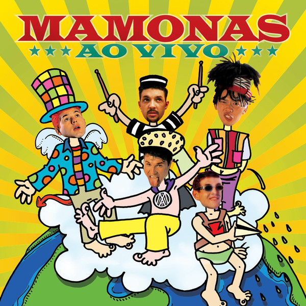 Capa de Mamonas Ao Vivo